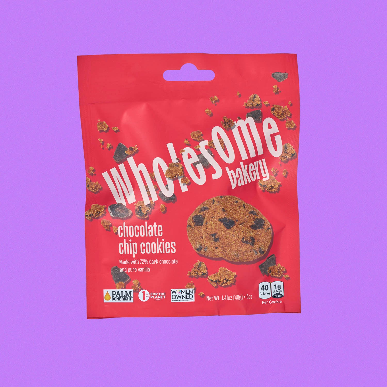 Wholesome Grab & Go Chocolate Cookies