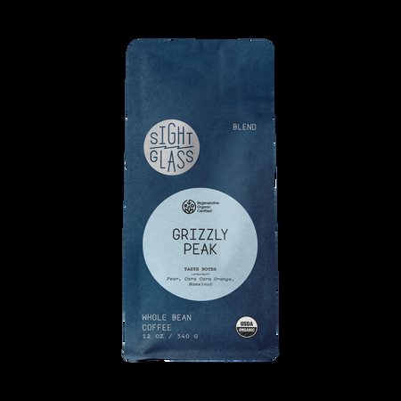 Sightglass Organic Grizzly Peak Whole Bean Coffee