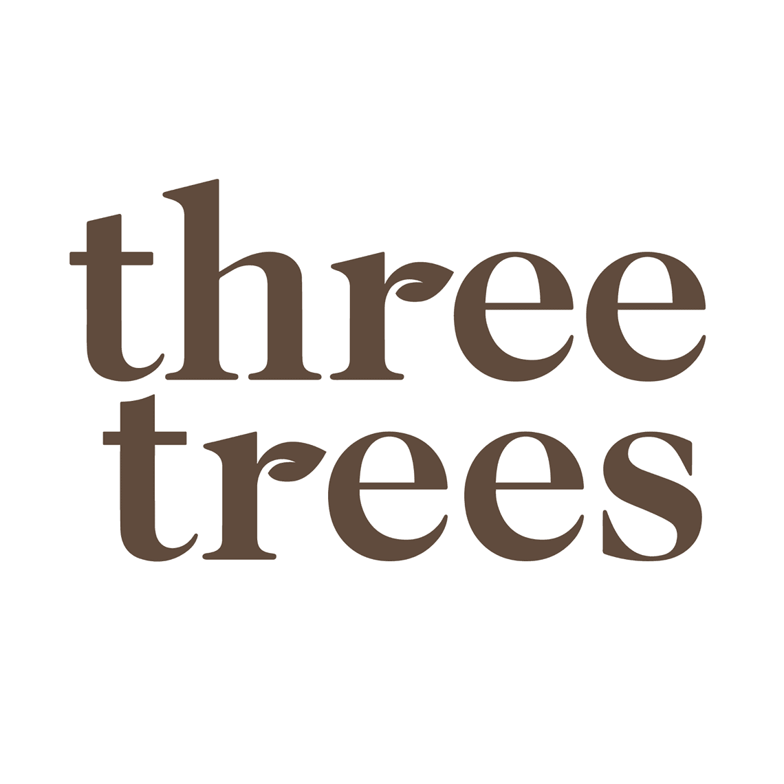 three trees