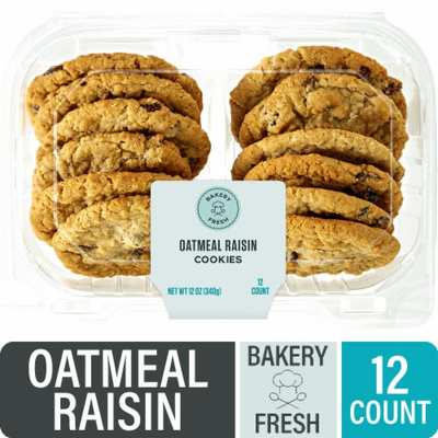 Fresh Baked House Baked Oatmeal Raisin Cookies