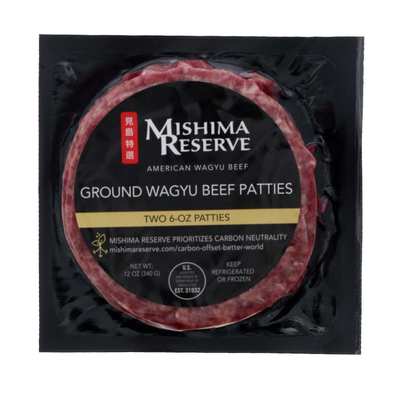 Mishima Reserve Ground Wagyu Beef Patties