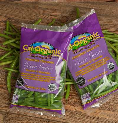 Cal-Organic Farms Organic Green Bean in a String Bag