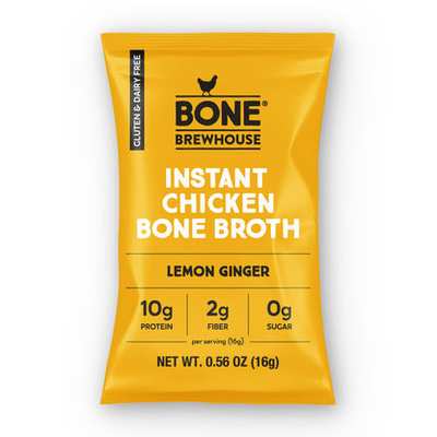 Bone Brewhouse Lemon Ginger Instant Chicken Bone Broth
