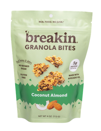 Breakin Snacks Coconut Almond Bites