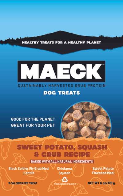 MAECK Sweet Potato & Squash Grub Dog Treats
