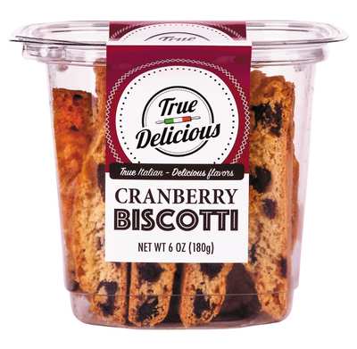 True Delicious Cranberry Biscotti