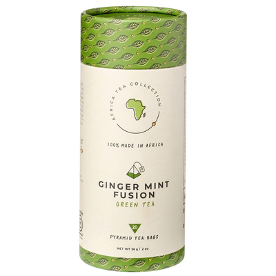 Kazi Yetu Ginger Mint Fusion Green Tea