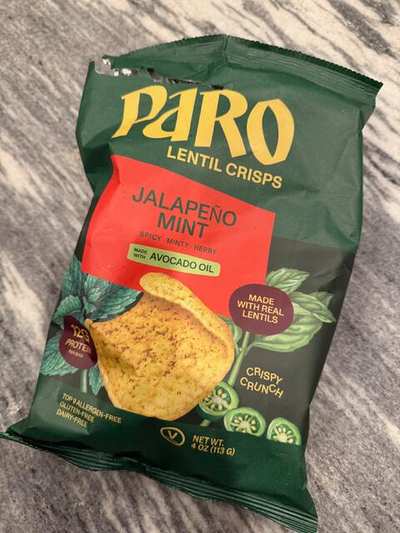 Paro Jalapeno Mint Lentil Chips