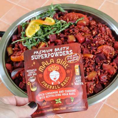 Māla Girl Fireball Basil Broth Powder
