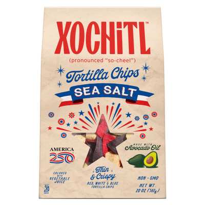 Red White Blue Tortilla Chips