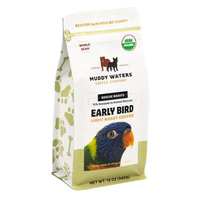 Rescue Roasts Coffee Early Bird Light Roast Whole Bean Coffee