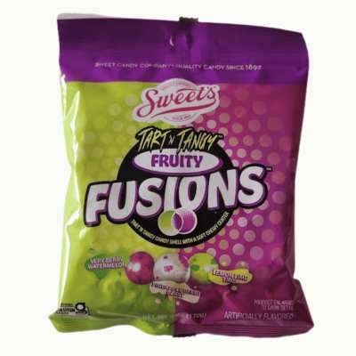 Dsd Merchandisers Tart & Tangy Fruity Fusions Candy Shell With A Soft Chewy Center