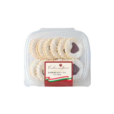 Cookies Con Amore Gluten Free Raspberry Linzer