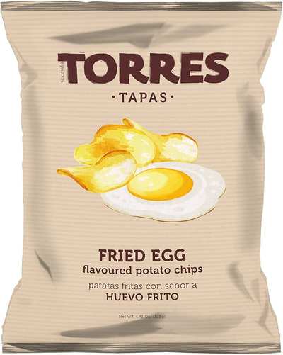 TORRES Tapas Fried Egg Flavored Potato Chips
