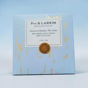 9th & Larkin Dominican Republic 72% Dark Chocolate