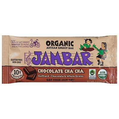 Jambar Organic Chocolate Energy Bar