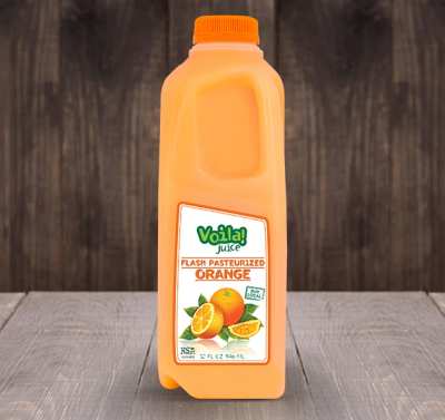 Voila Flash Pasteurized Orange Juice