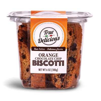 True Delicious Orange Chocolate Chip Biscotti