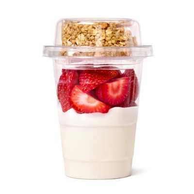Luke's Organic Strawberry Yogurt Parfait