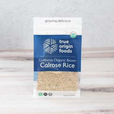 True Origin Foods California Organic Brown Calrose Rice