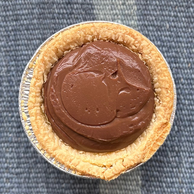 Shampa's Pies Guittard Chocolate Cream Pie