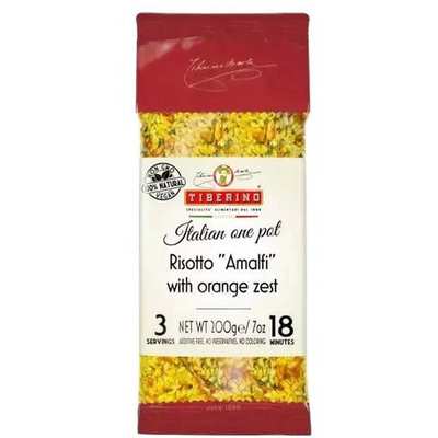 TIBERINO Risotto Amalfi With Orange Zest