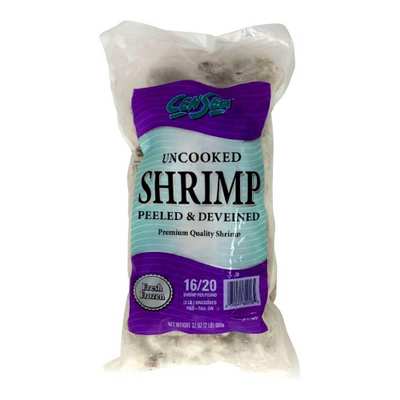 CenSea 16/20 Uncooked Peeled & Deveined Shrimp
