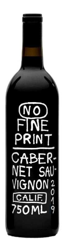 No Fine Print Cabernet Sauvignon 2019