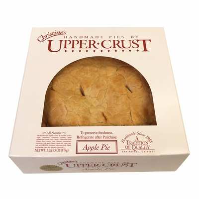Upper Crust Apple Pie, 8"