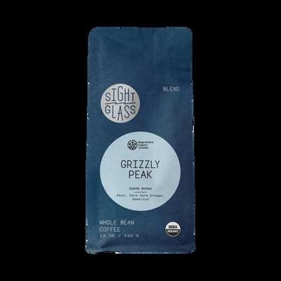 Sightglass Organic Grizzly Peak Whole Bean Coffee